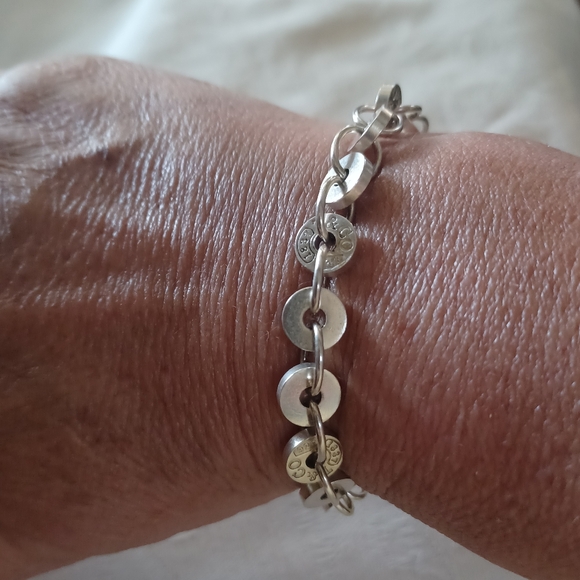 Tiffany & Co. 1837 Circle Link Bracelet, Sterling Silver, 7.5" - Picture 11 of 12